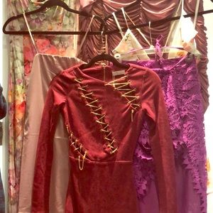 Clothes and bathing suits